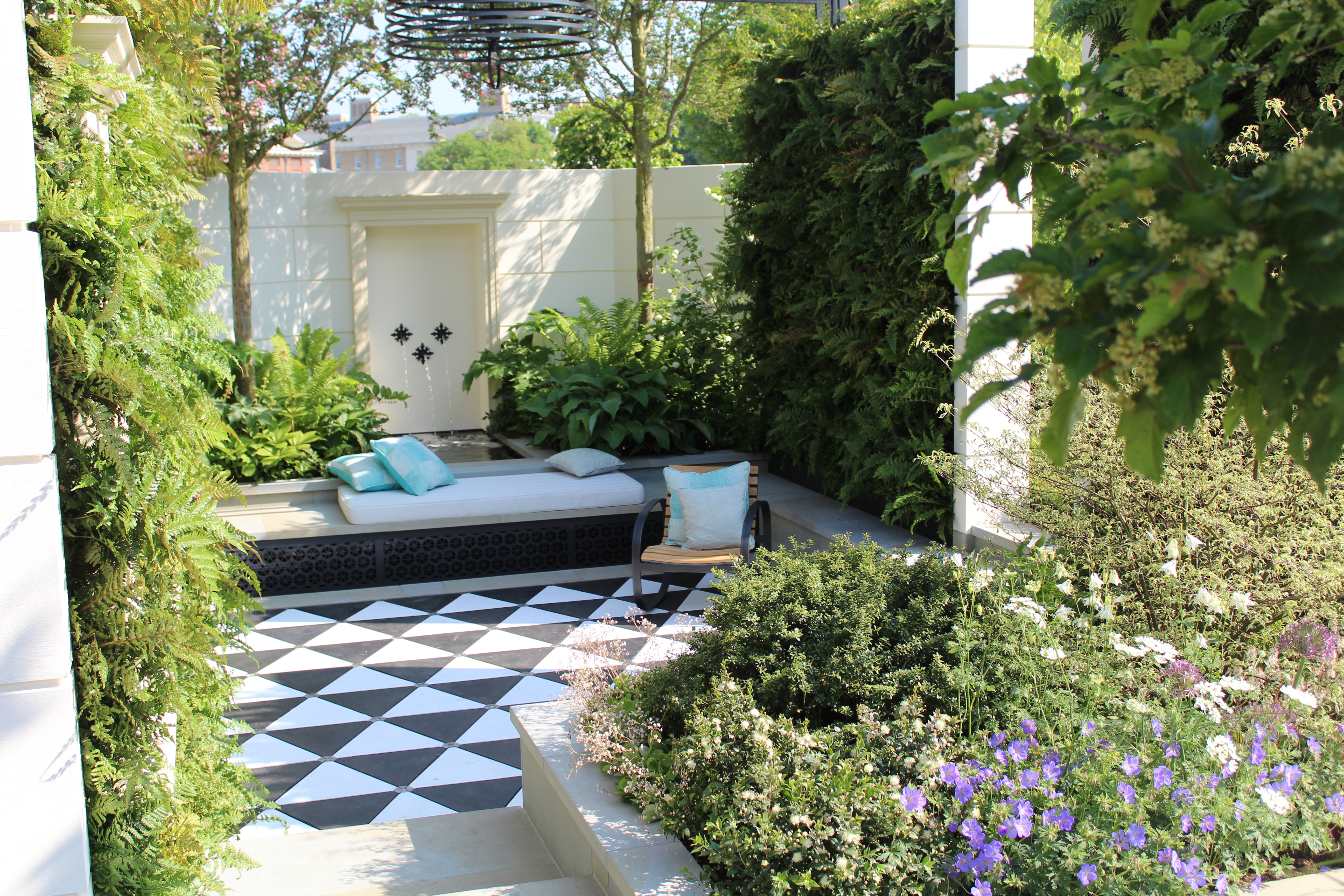 New West End Garden by Kate Gould Solus Decor UK