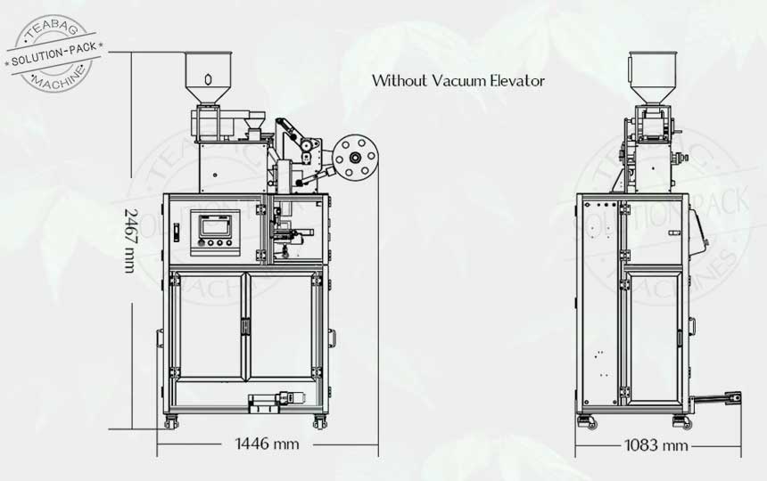 ATBDC35 Auto Stable Drip Coffee Packaging Machine Unit