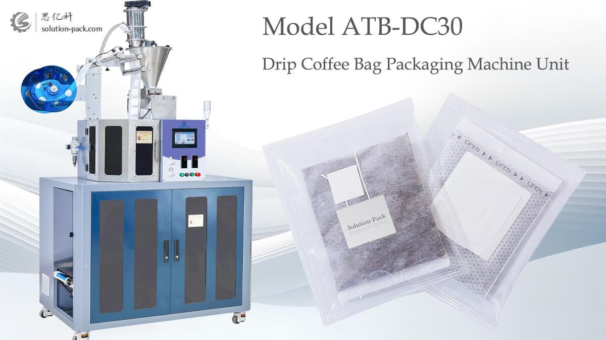 ATBDC30 Auto Stable Drip Coffee Bag Packing Machine Unit Efficient