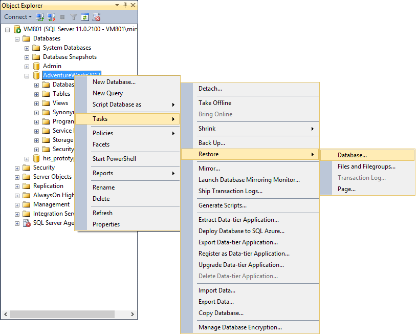 How To Drop A Table In Microsoft Sql Server Management Studio