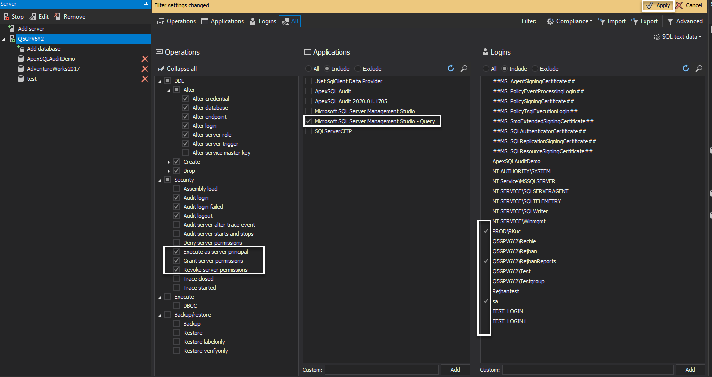 How to ensure continuous auditing and reporting in SQL Server