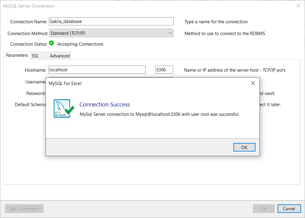 How to export/import MySQL data to Excel