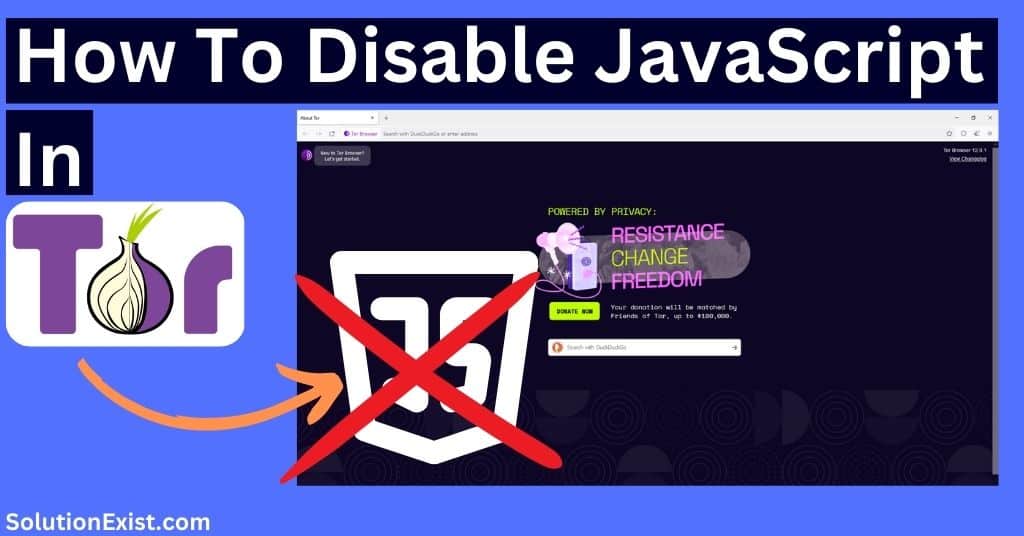 How To Disable JavaScript In Tor Browser