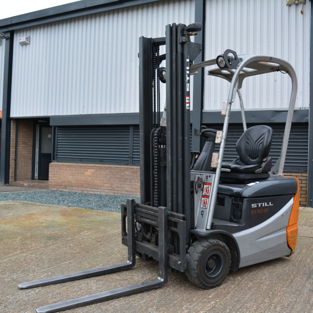 STILL 3WHEEL COUNTERBALANCE FORKLIFT TRUCK Solution MHE