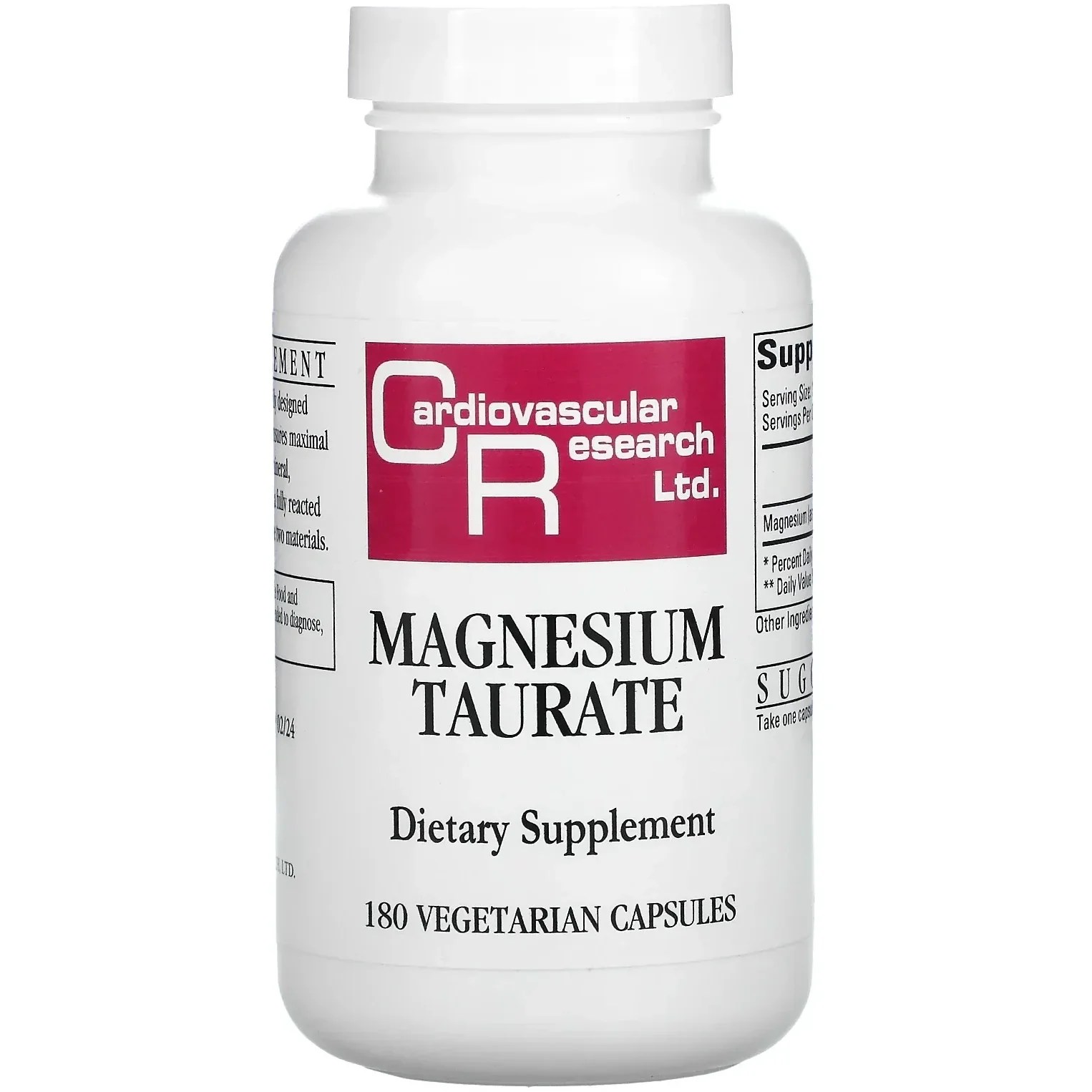 Magnesium Taurate 125 mg Solutions 4 Health