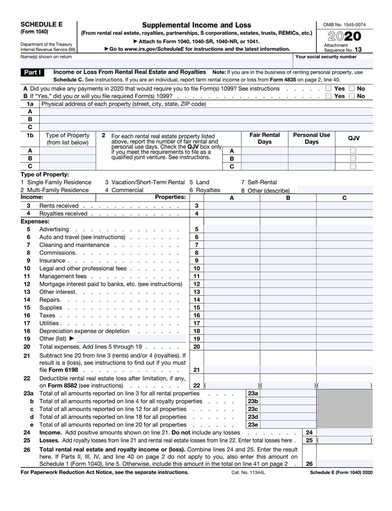 Irs Schedule 1 Instructions 2024 8 Essential Real Estate Bookkeeping Tips Solution Scout