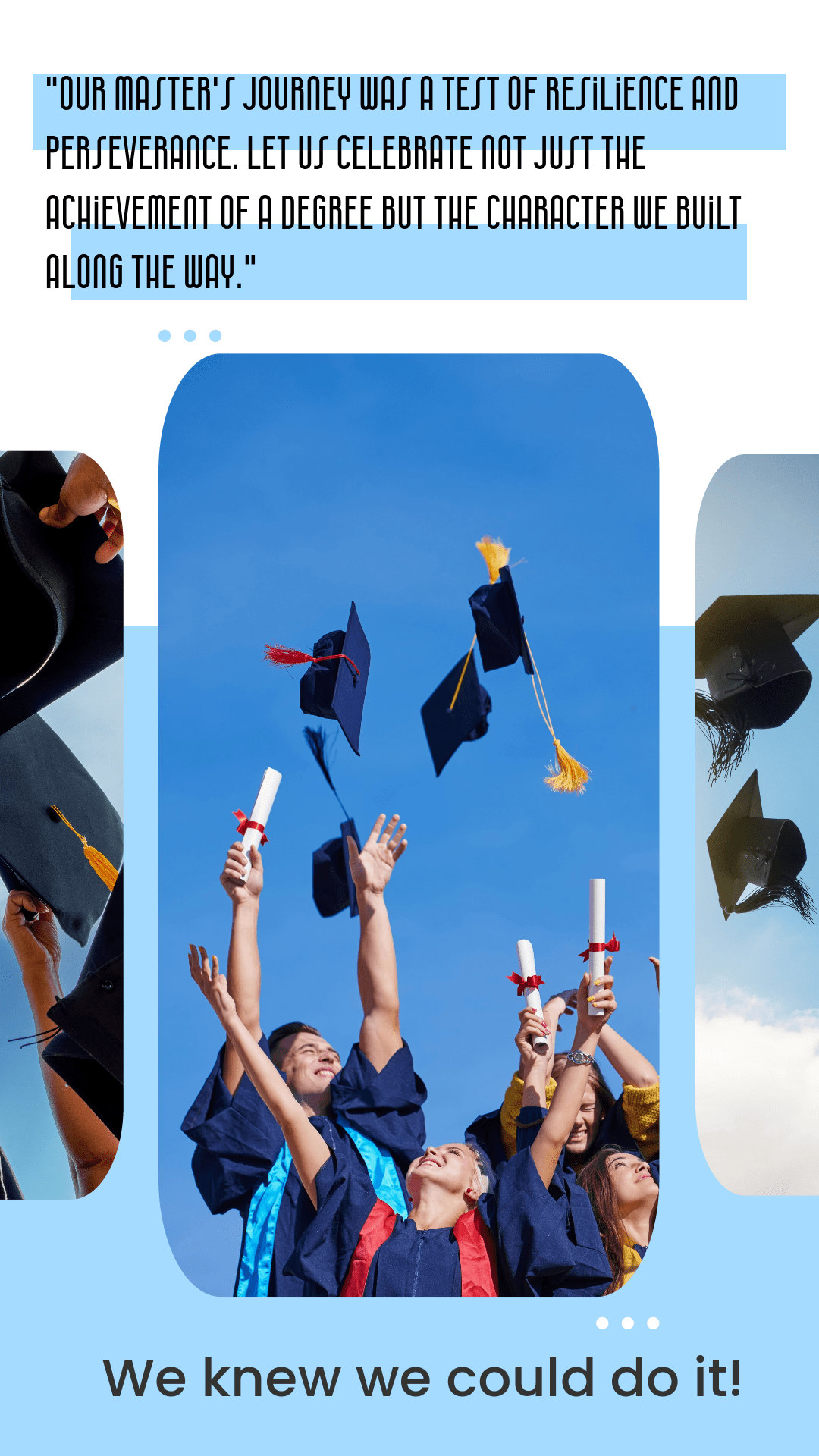 Inspiring Master Degree Quotes for Graduation and Instagram Captions