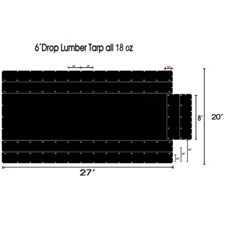Lumber Tarp 8′ SolutionsTarps