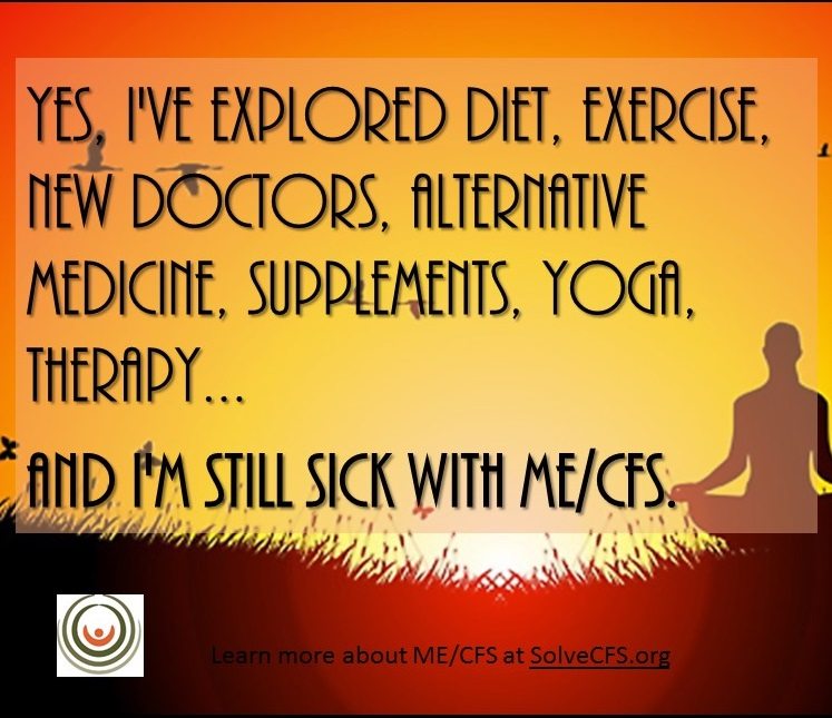 International Awareness Day for ME/CFS and Fibromyalgia Solve ME/CFS