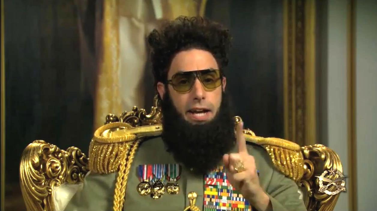 Solve Israel's Problems » Please Share Our Articles » Sacha Baron Cohen’s Dictator Character