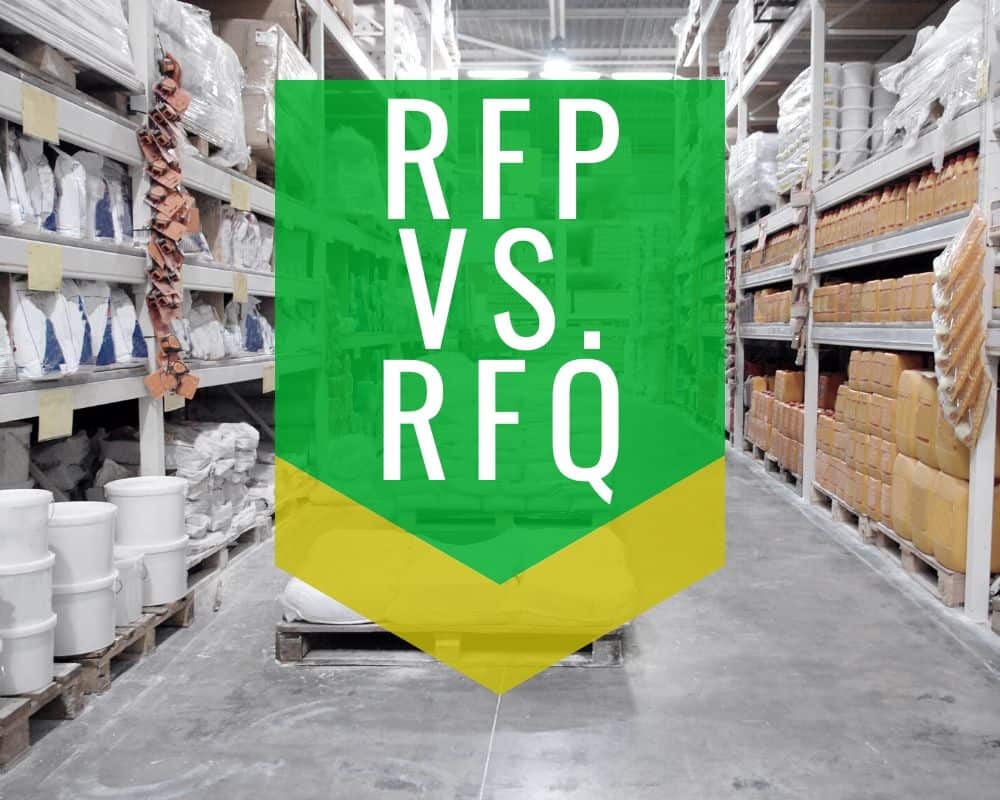 What Do Rfp Rfq Mean In Construction Free Rfp Rfq Templates