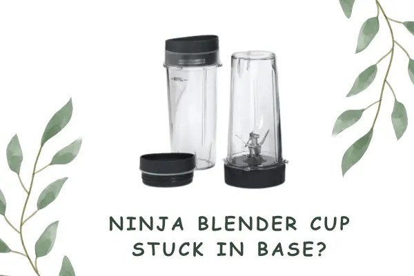 Ninja Blender Cup Stuck In Base? - Solver Point