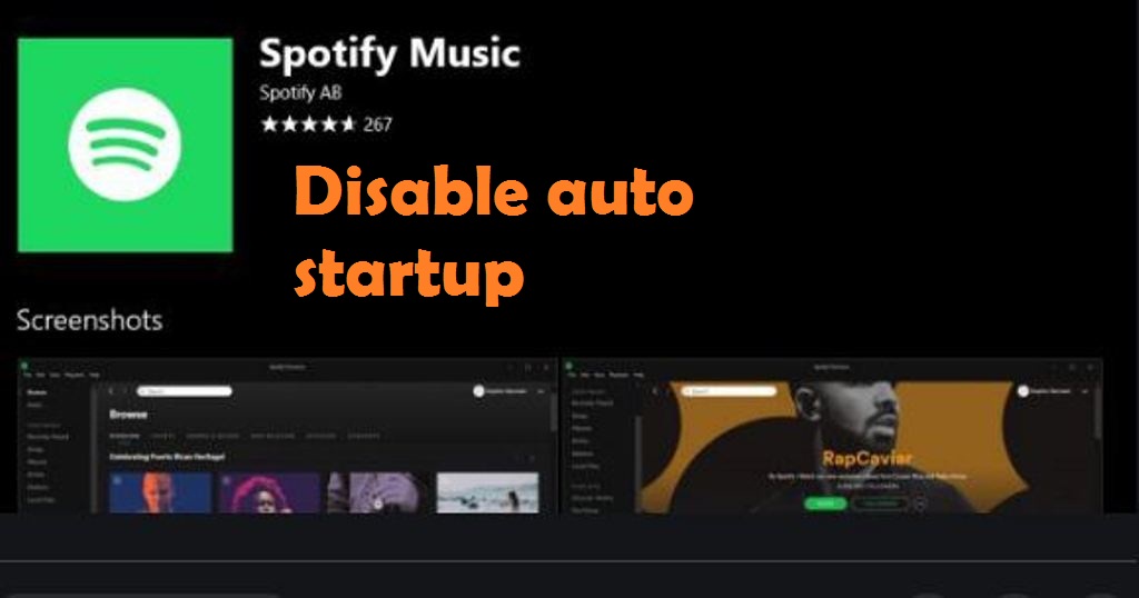 Stop Spotify Automatic Startup On Windows 10 SolveWarePlus