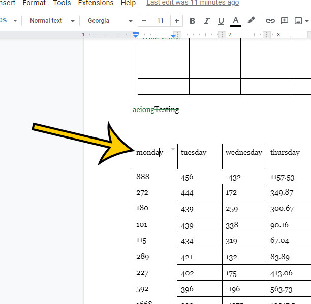 What Does Pin Header Row Mean in a Google Docs Table? Solve Your
