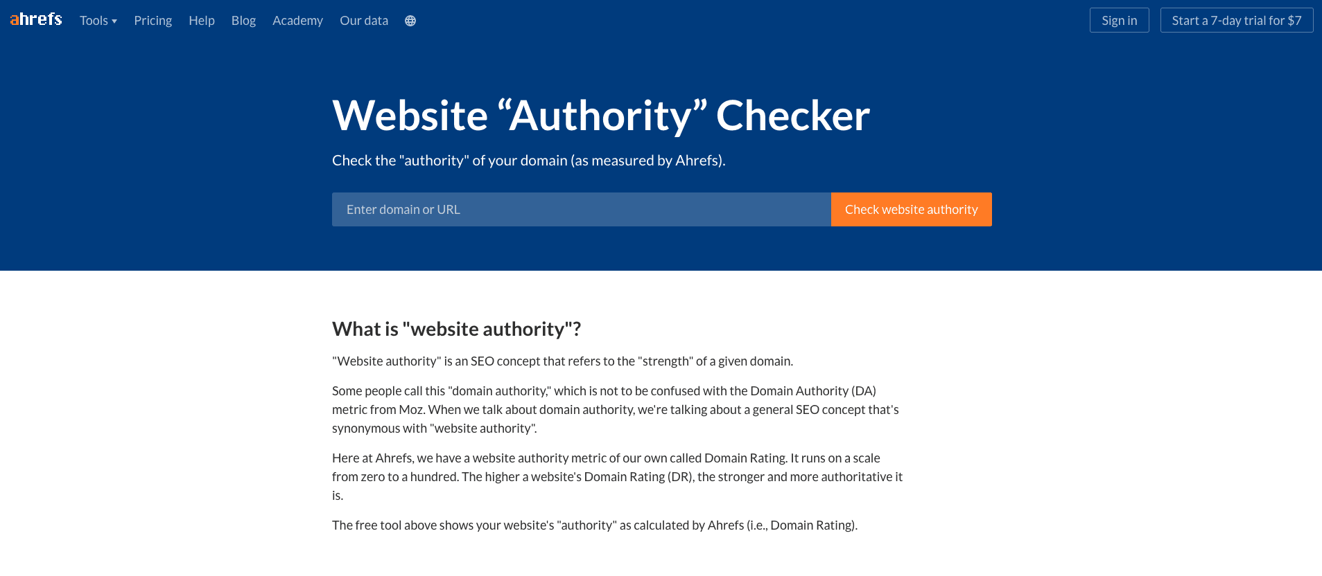 8 Domain Authority Checkers To Check Authority of Any Website Solvid