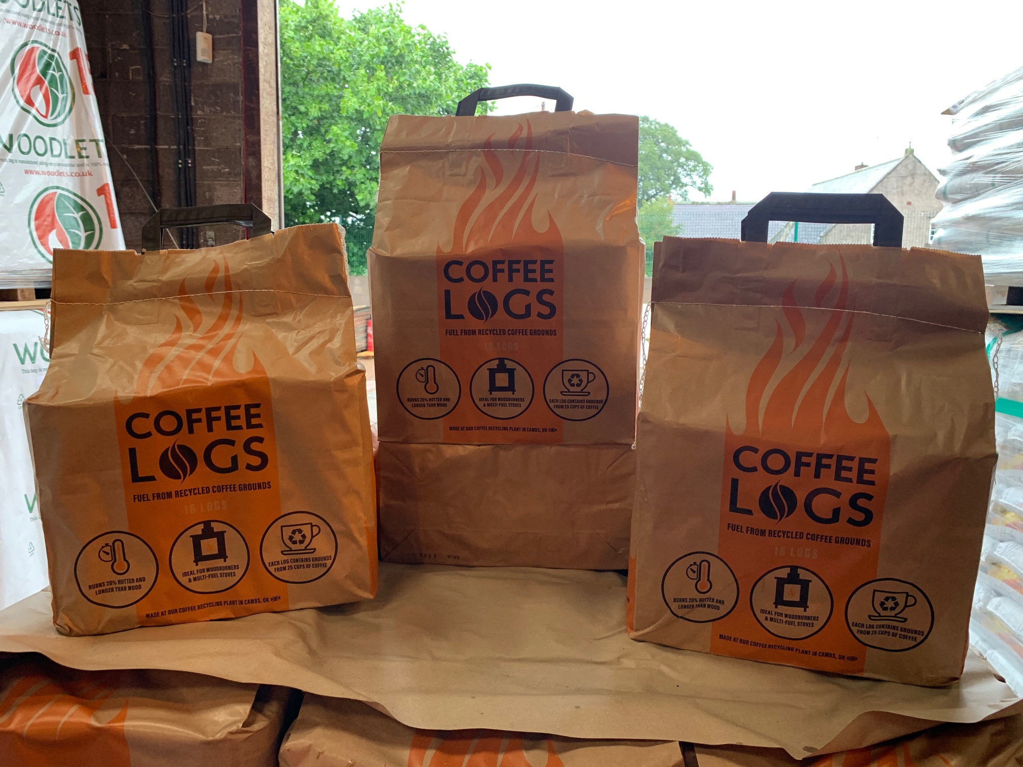 BioBean Coffee Logs Solway Fuels