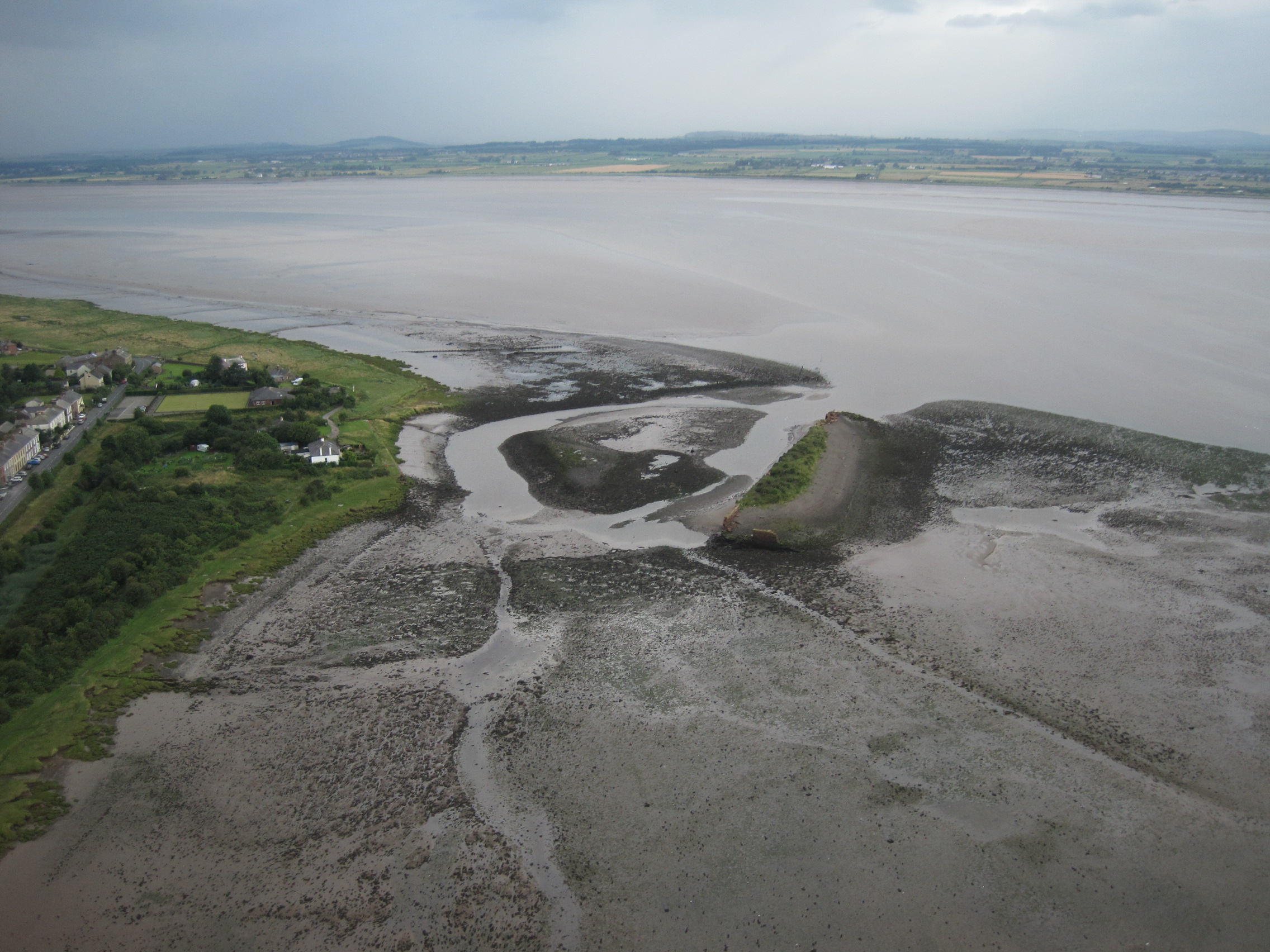 Port Carlisle canals and ships and trains Solway Shorewalker