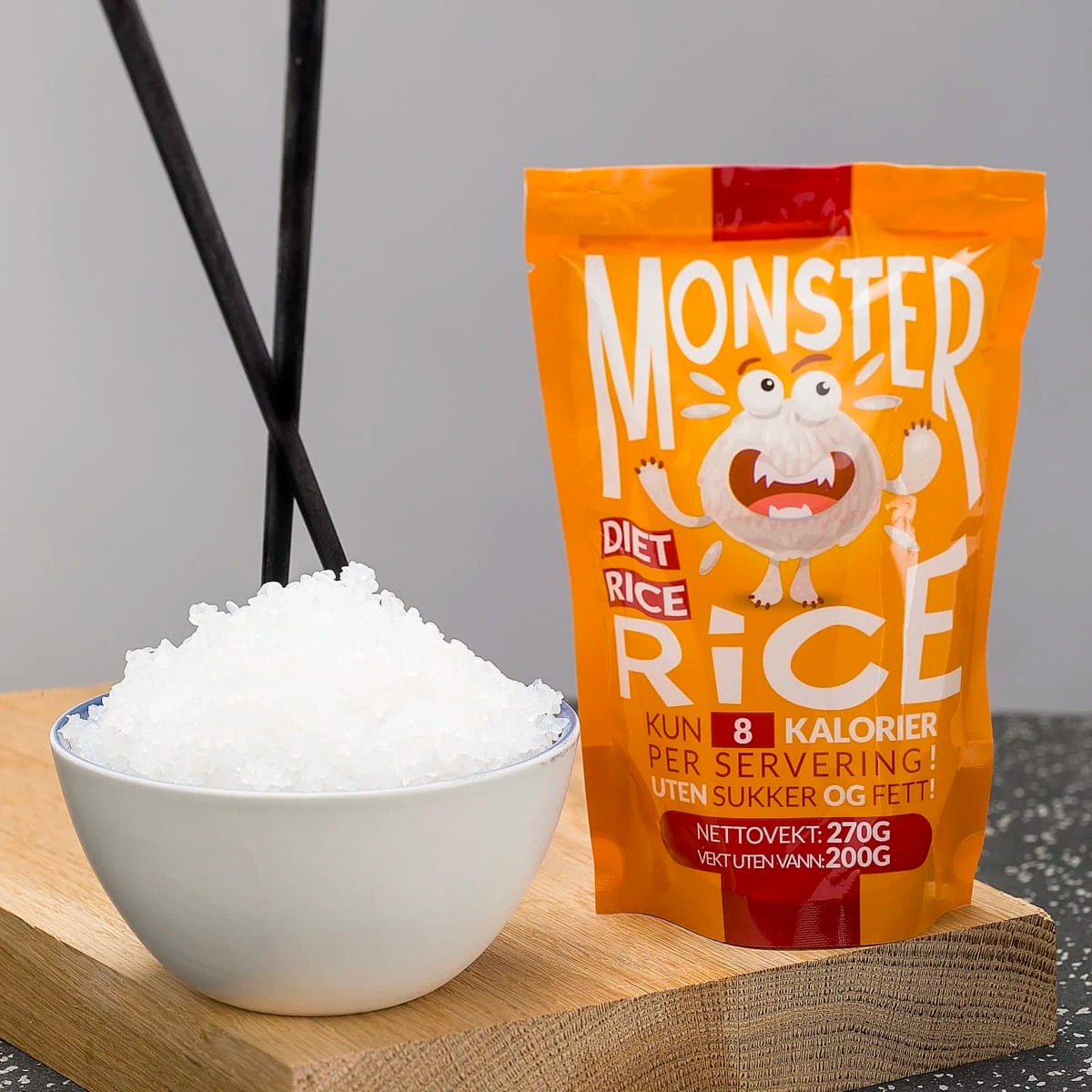 Monster Diet Miracle Rice 270g Soma.no