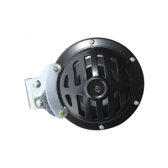 FLAT METAL HORN IN CHROME (6 VOLT) FITS 4171 WILLYS & JEEP