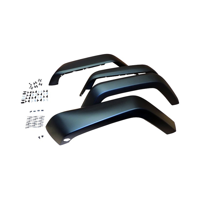 Smooth Paintable Fender Flare Kit for Jeep JK 20072018