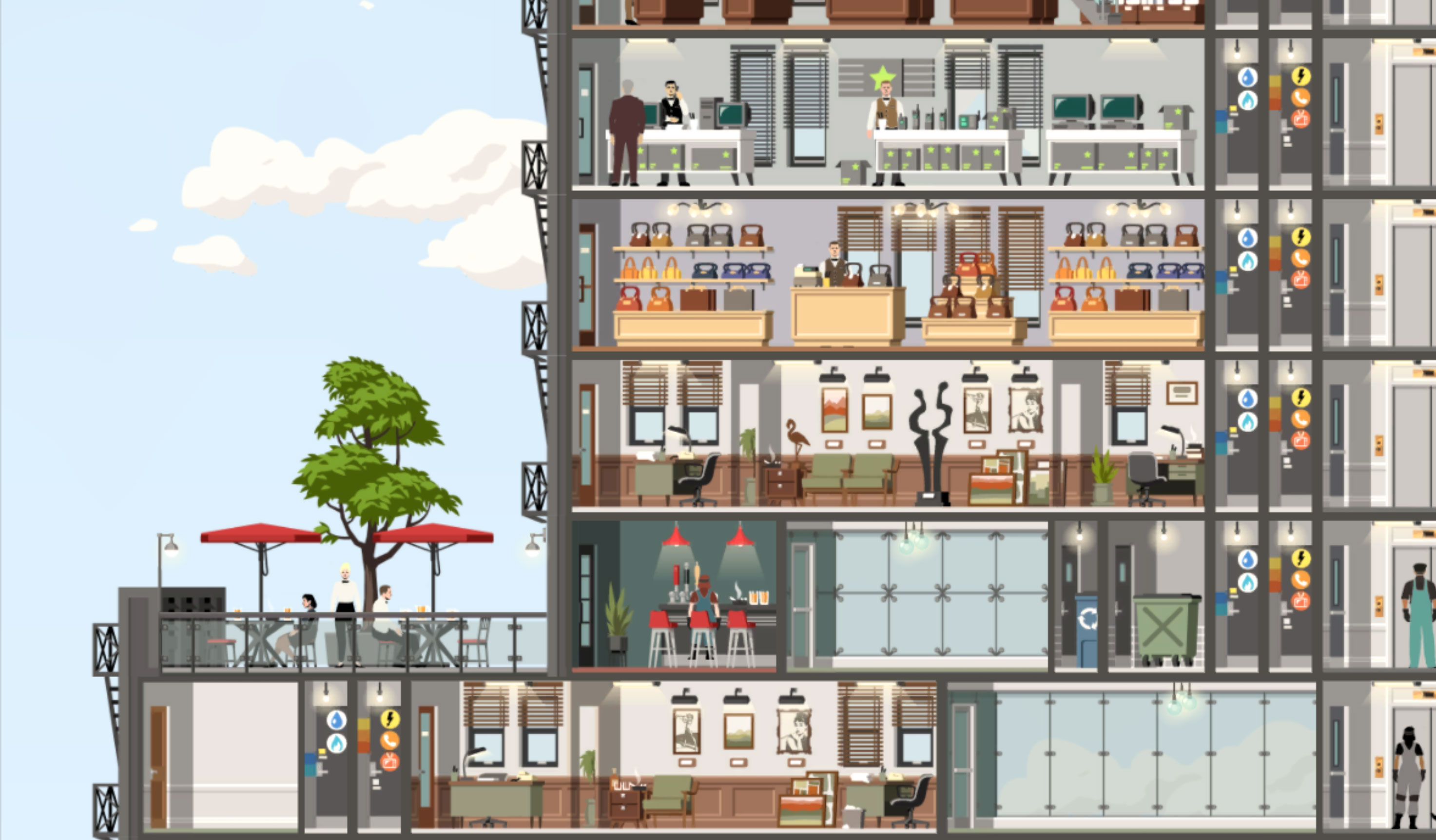 Rooftop restaurants, holiday decos and more! • SomaSim