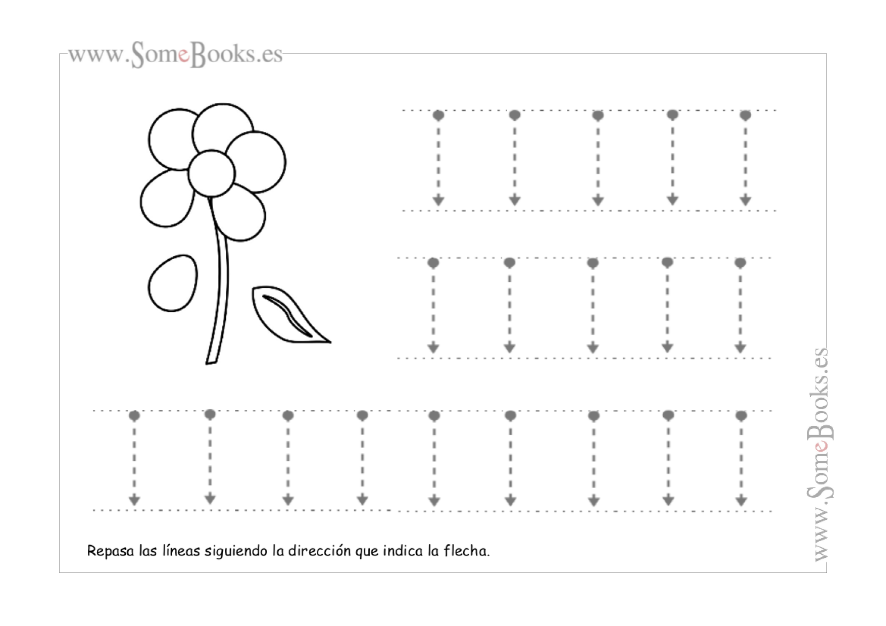 3. Trazos verticales guiados SomeBooks.es