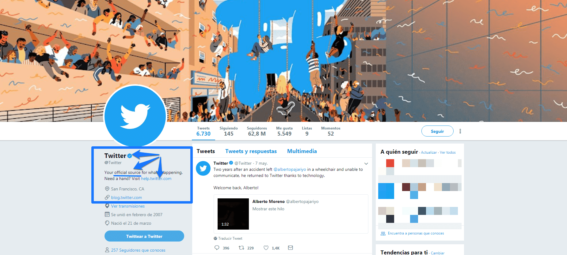 ¿Qué dice de ti tu perfil de Twitter? Aprende de los grandes