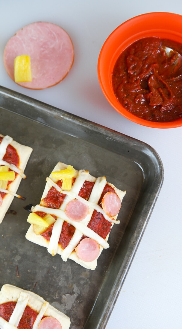 Tic Tac Toe Pizza for Kids' Lunches