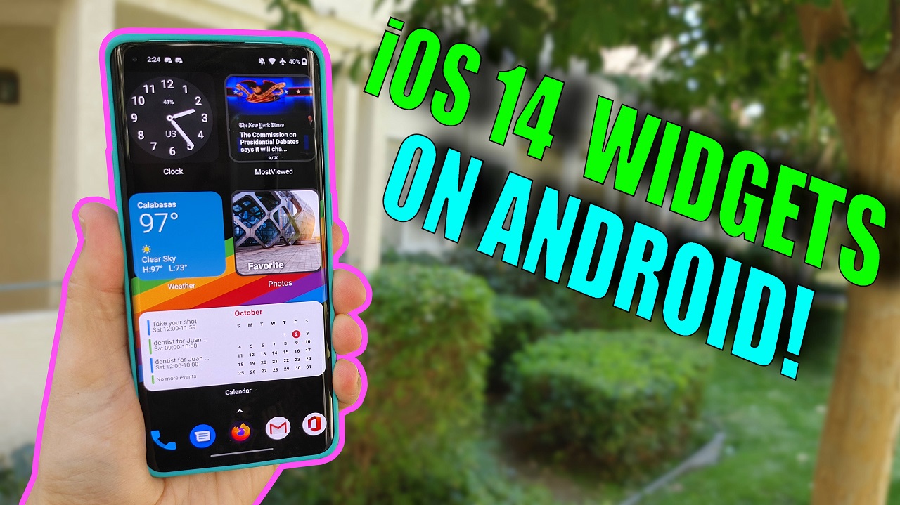 Get iOS 14 Widgets on Android! SomeGadgetGuy