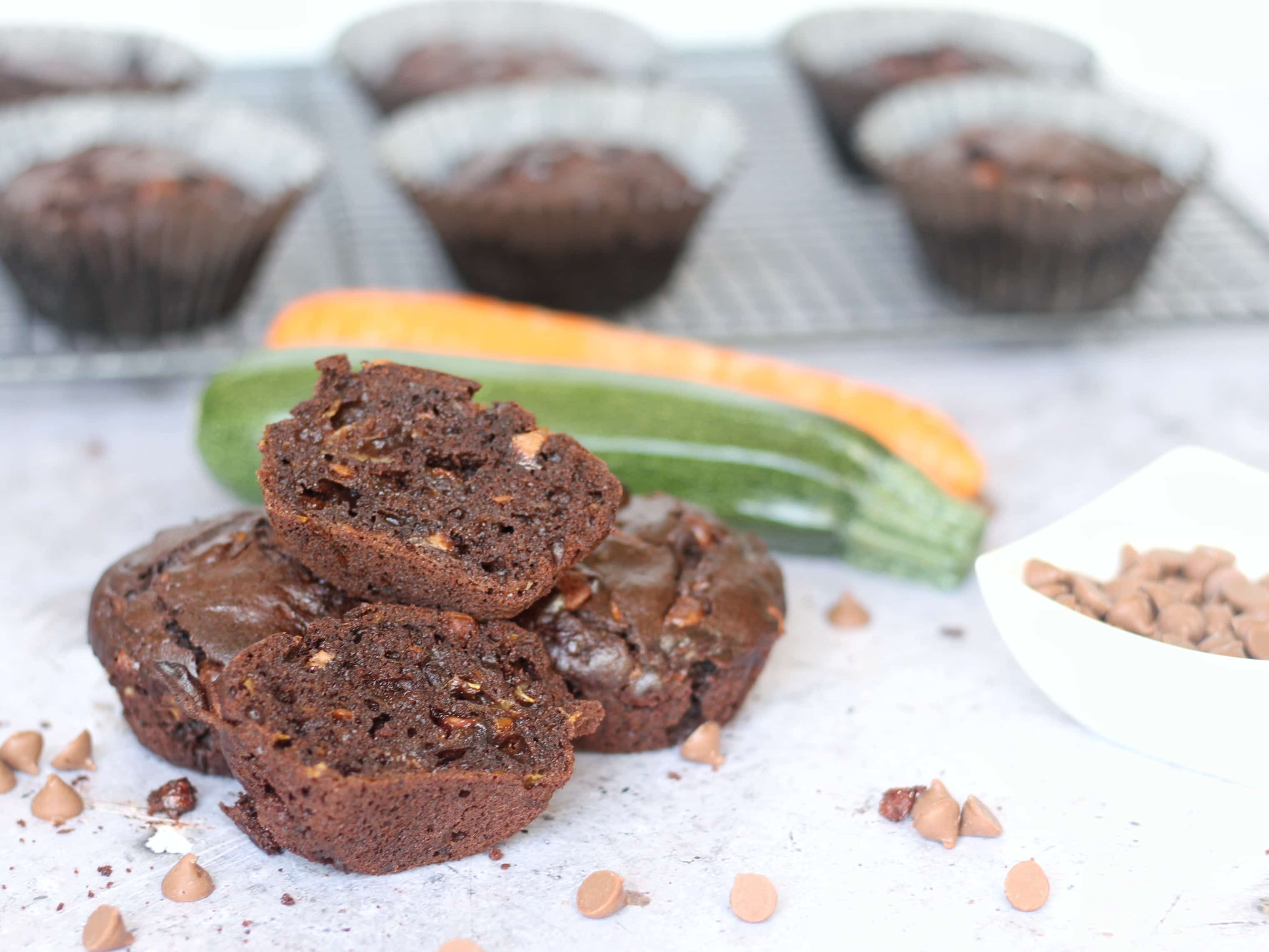 Hidden Veg Gooey Chocolate Chip Muffins Someone's Mum