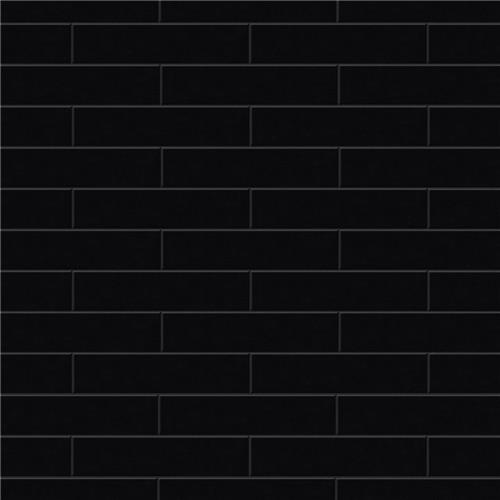 Metro Soho Subway Matte Black 13/4"x73/4" Ceramic F/W Tile
