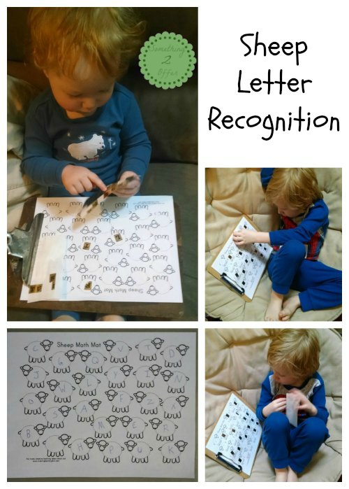 Sheep Letter Recognition and Chinese New Year Activities