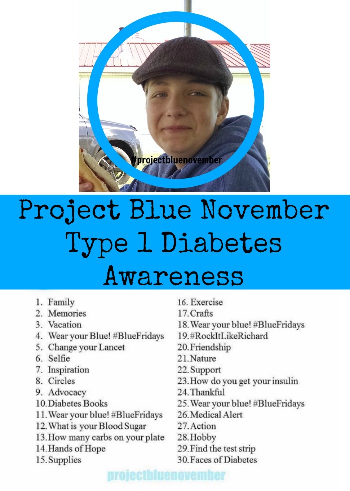 Project Blue November Type 1 Diabetes Awareness