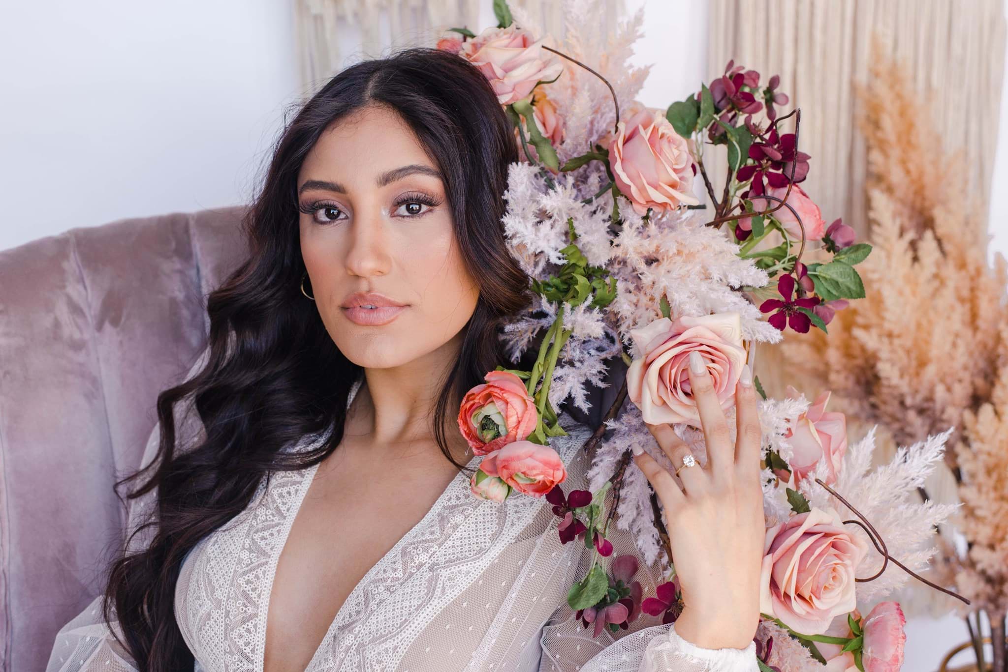 Hello NinaPremium Silk Flowers Wedding Flowers by Something Borrowed Blooms