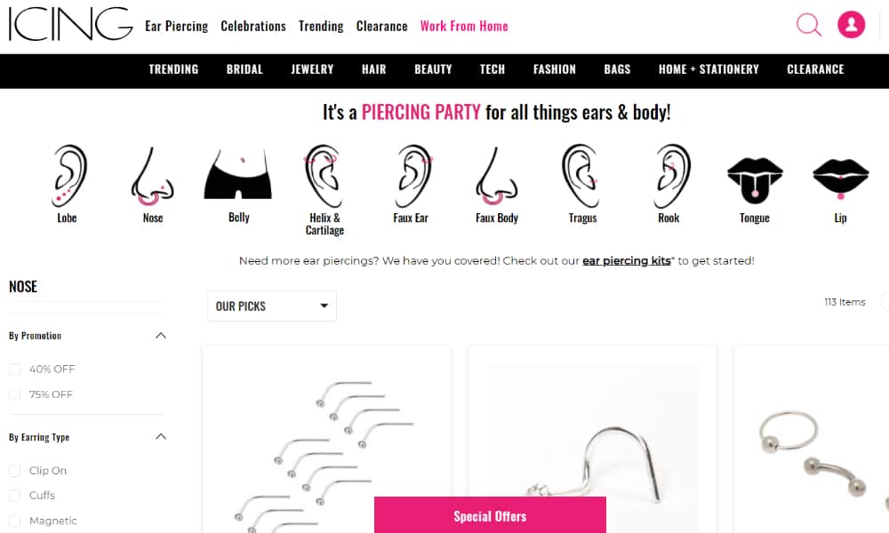 11 Best Places to Buy Nose Rings Online of 2023