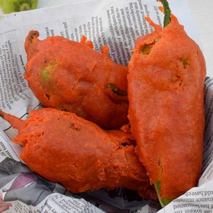 Chilli Bajji Kerala Style Mulaku Bajji