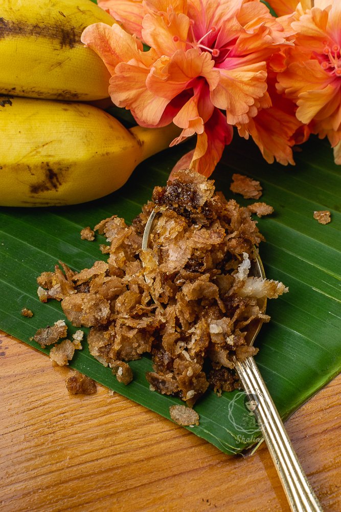 Aval Nanachathu Sweetened Rice Flakes Kerala Sweet Poha