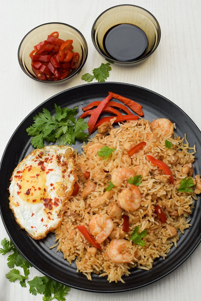 Garnish Nasi Goreng Cantik Besar