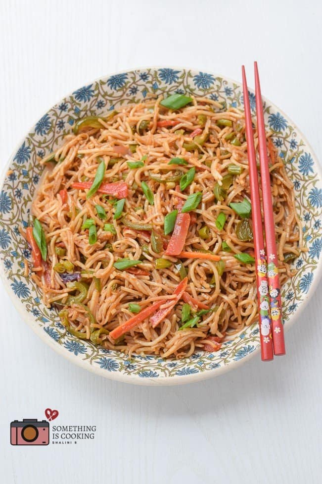Veg Chow Mein Indo Chinese Street Style Chow Mein Recipe