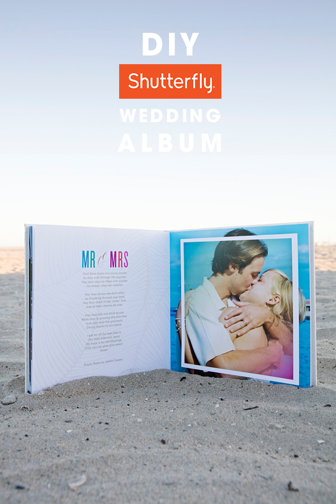 How to DIY Your Wedding Album with Shutterfly!
