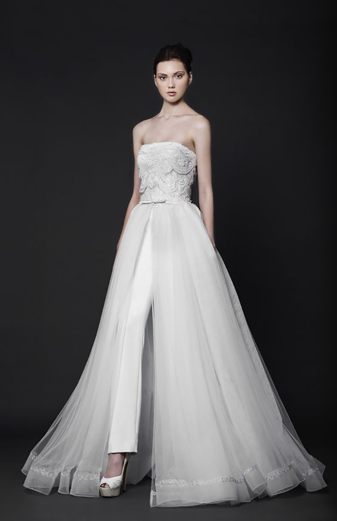 Convertible Wedding Gown Detachable Skirt wedding