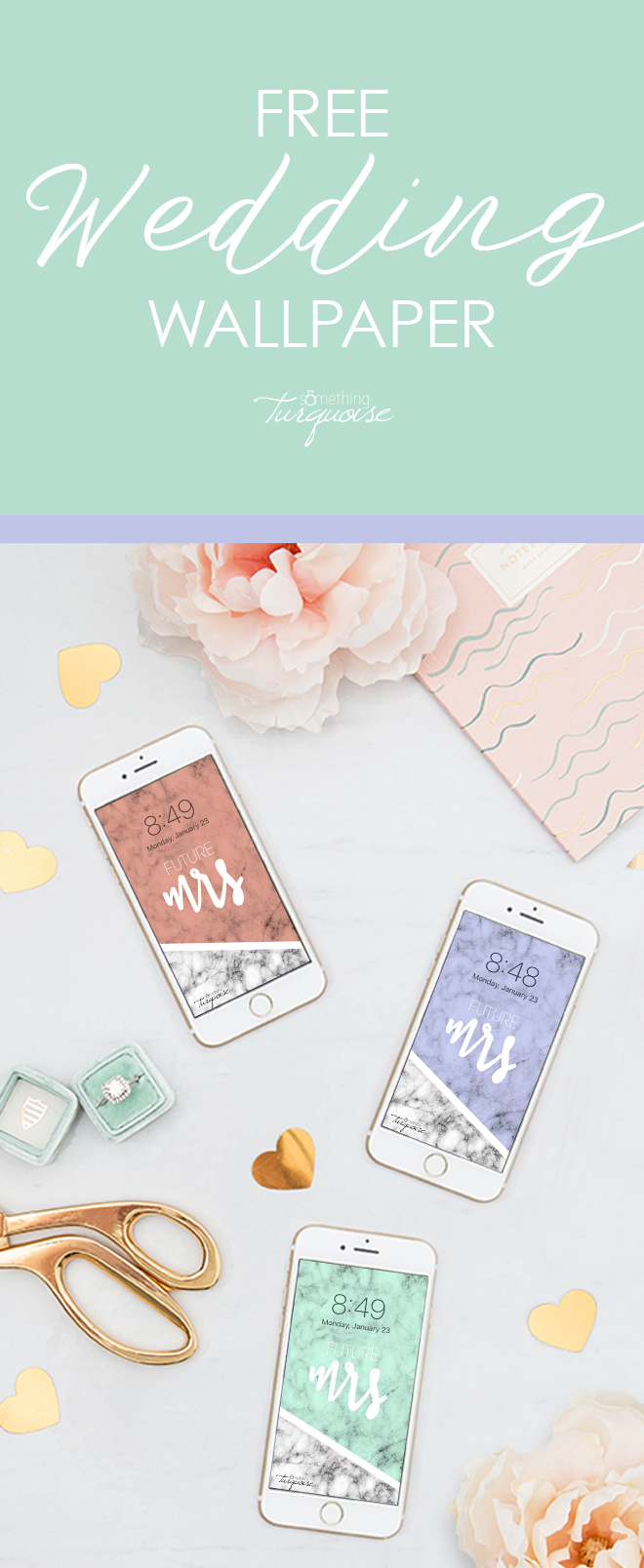 Free, Marble iPhone Wallpapers For The "Future Mrs"!