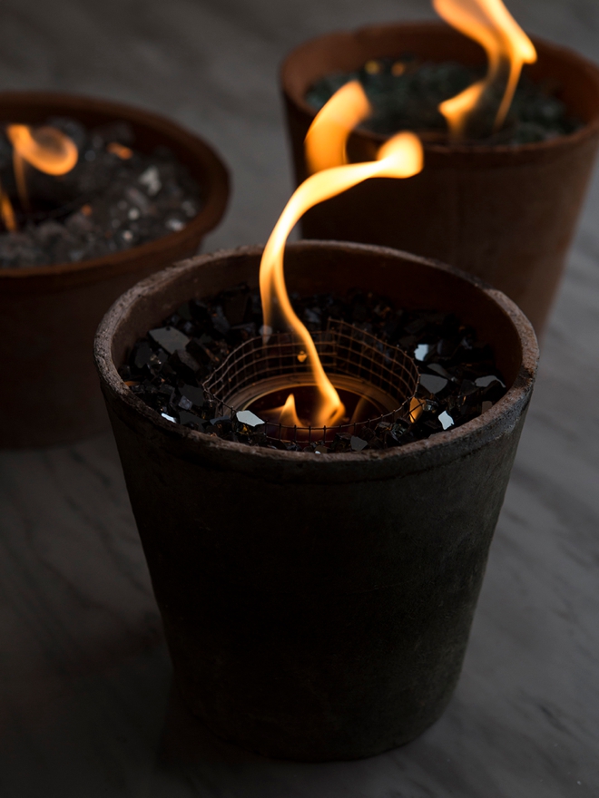 You HAVE To See These DIY, NonToxic Table Top Fire Pits!