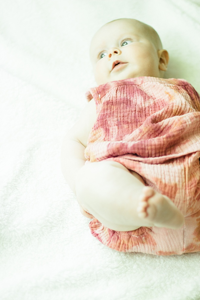 DIY Ice Dye TieDye with Rit Powder Dye Baby Outfits