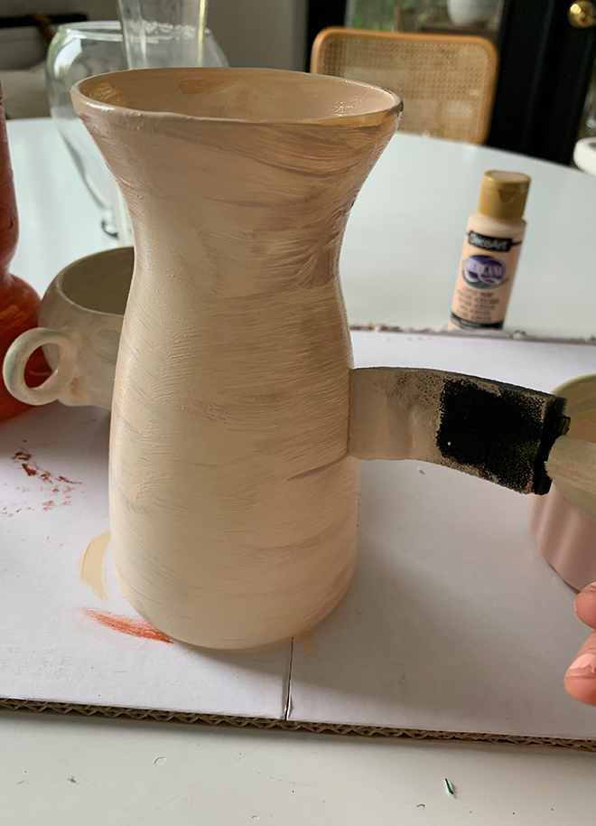 Trash to Terracotta, How To Turn Old Vases Into Faux Terracotta!
