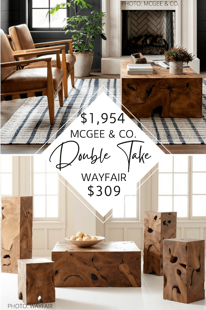 McGee And Co., Anthropologie, Arhaus and Restoration Hardware Dupes