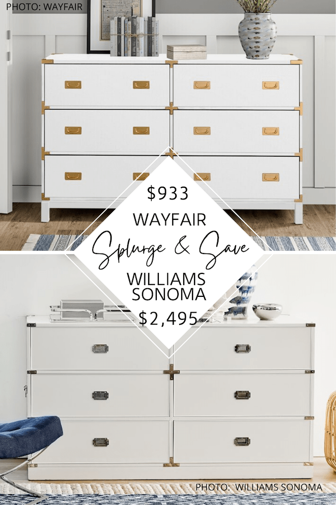 AMBER INTERIORS, SERENA AND LILY, WEST ELM, AND MADEWELL DUPES