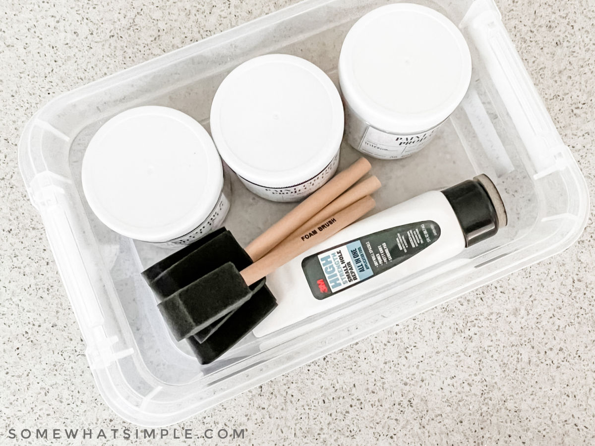 Touch Up Paint Kit + Labels Somewhat Simple Living