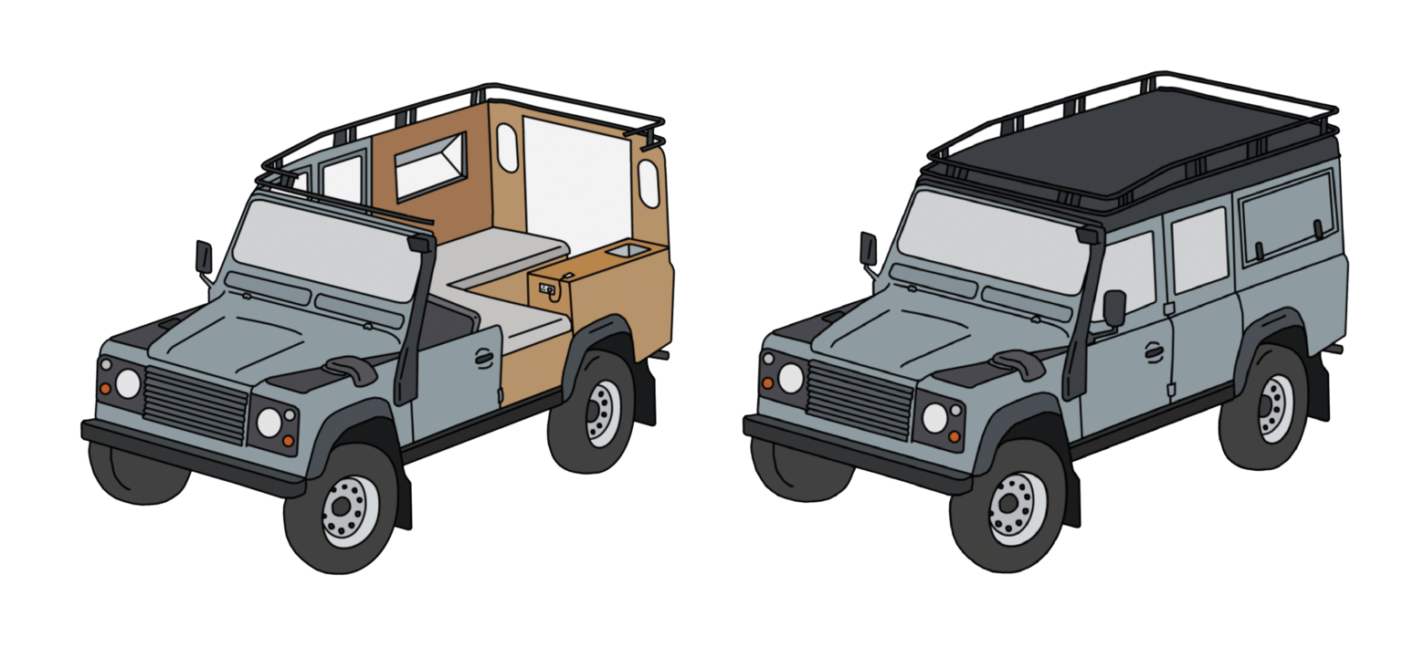 Building our Land Rover Defender Camper • Somewhere Wilder