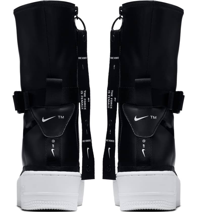 air force 1 sage high platform sneaker